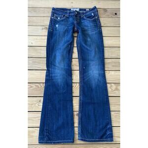 Mek Denim Berkeley Bootcut Jeans Size 28 Medium Women's Blue Wash